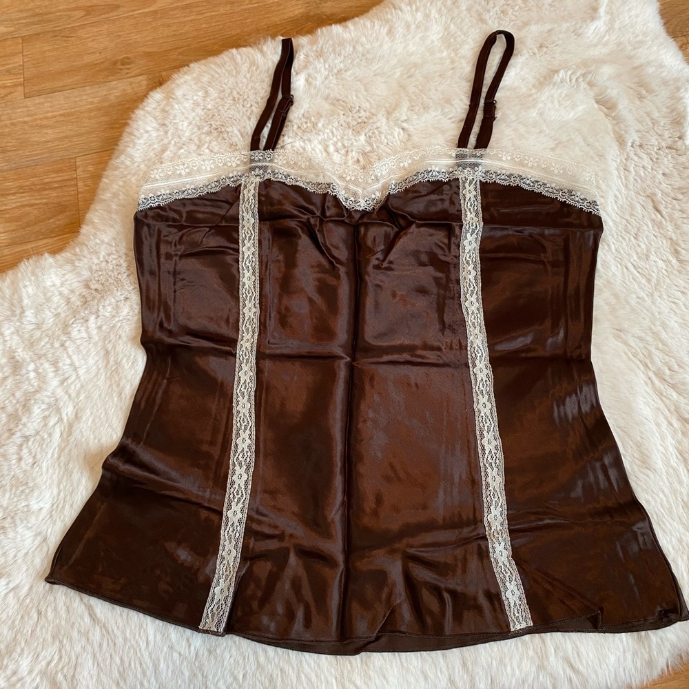 Silk tank top